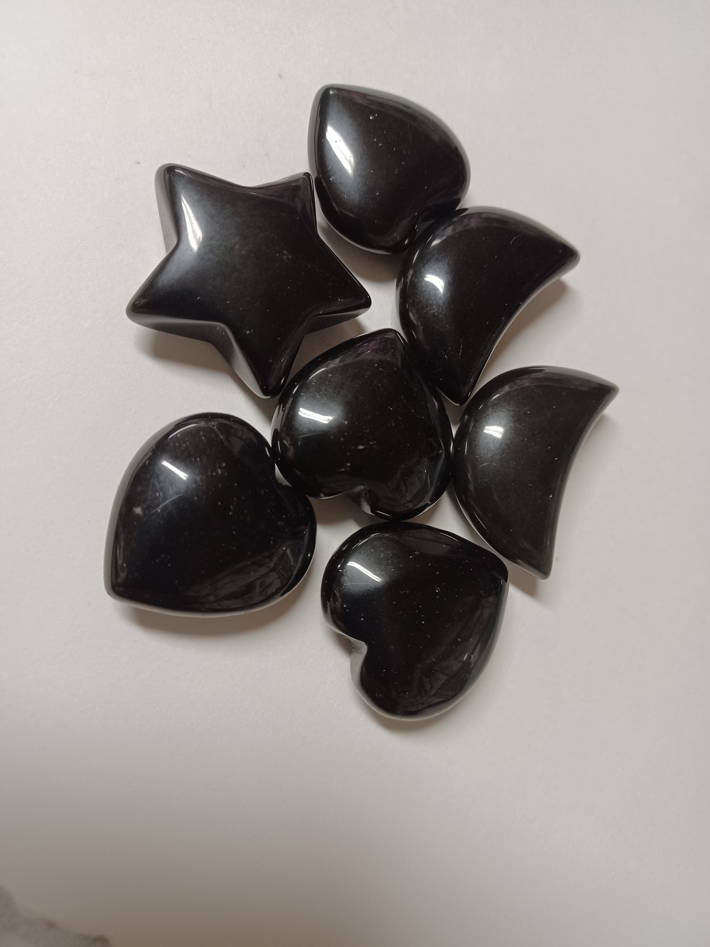 Black Hematite - 2 pcs chosen at Random