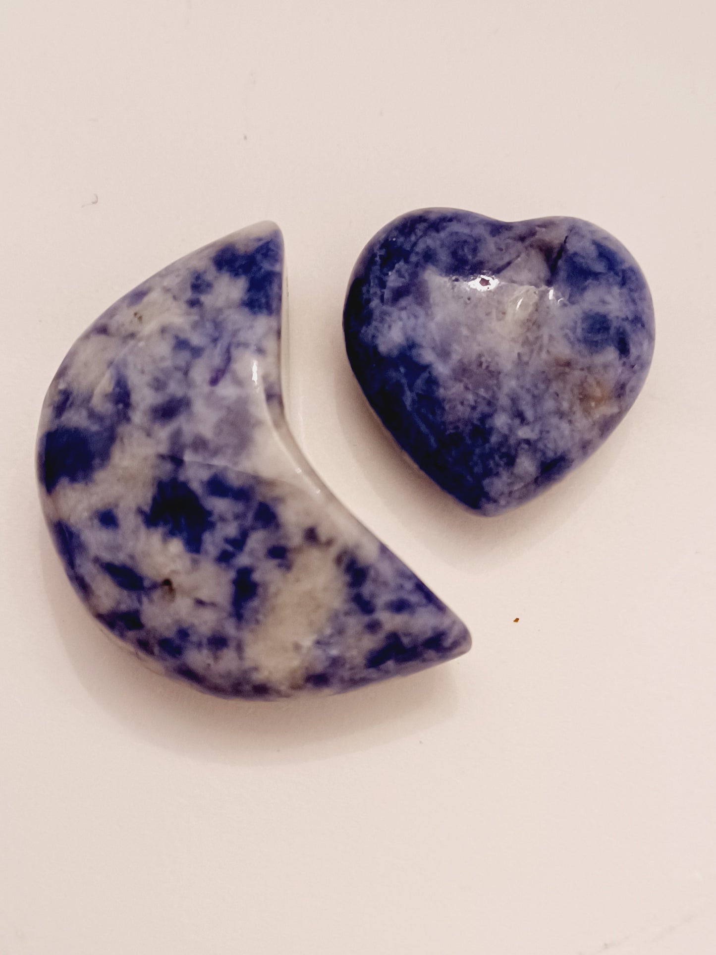 Lapis Lazuli Moon & Heart