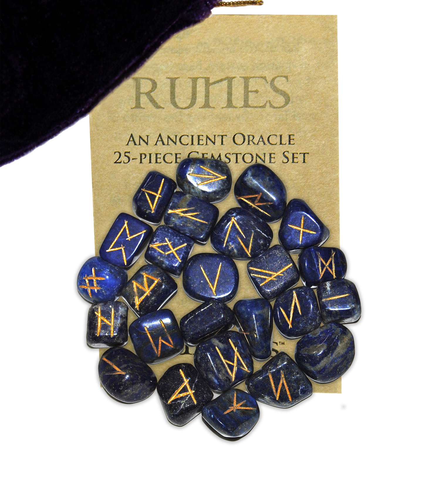Lapis Lazuli Gemstone Runes