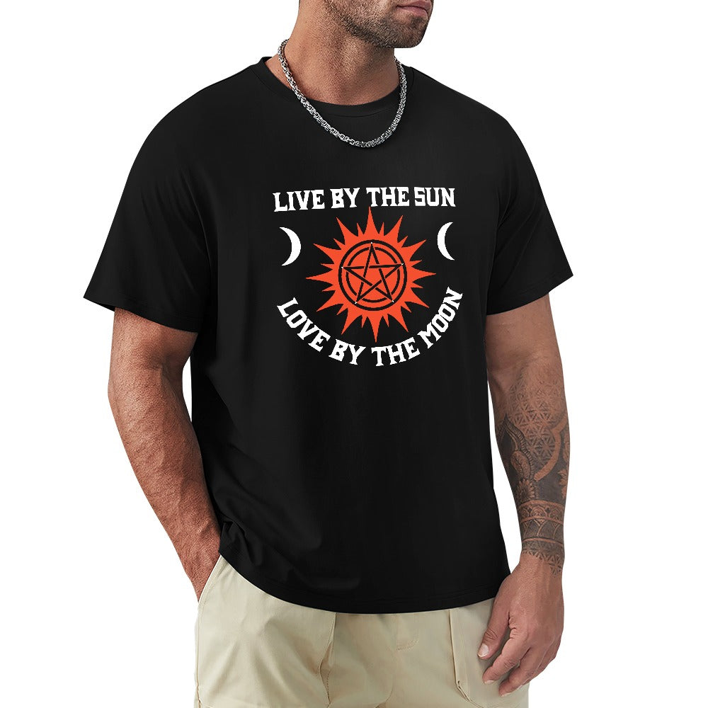 Live By The Sun Love By The Moon Men's T-shirt